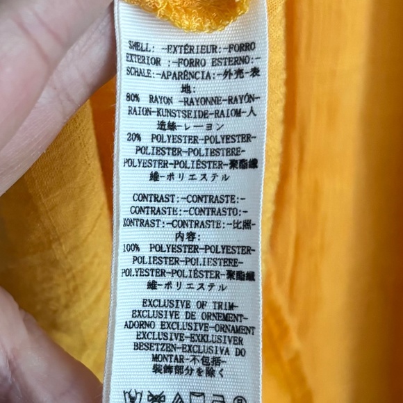 Free People Yellow Crosshatch Mesh Tank Top - Picture 5 of 8